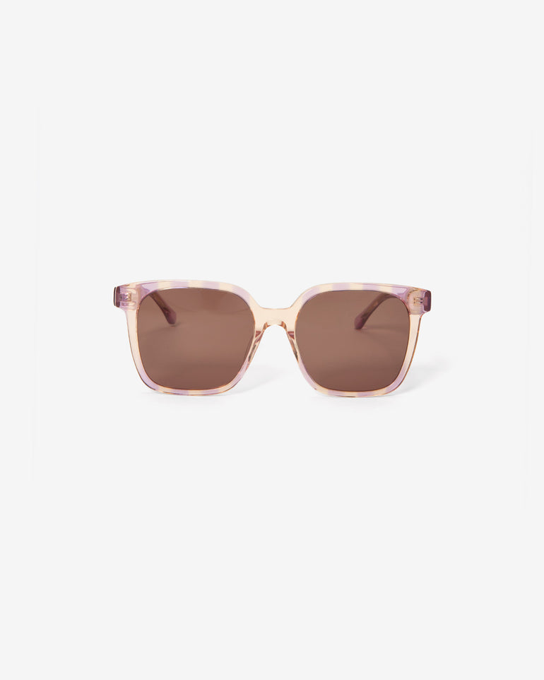 Sunglasses in Lilac Stripe