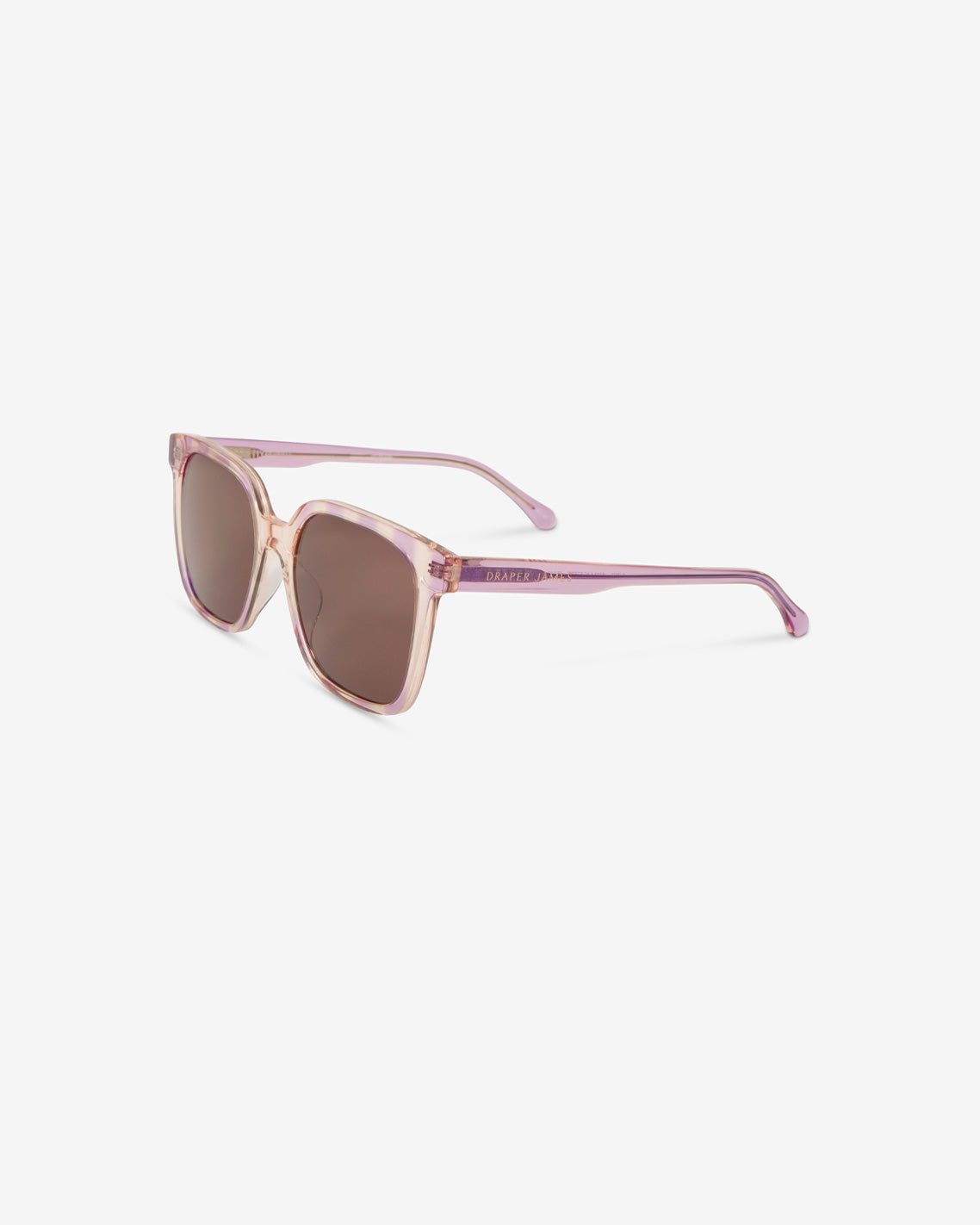 Sunglasses in Lilac Stripe