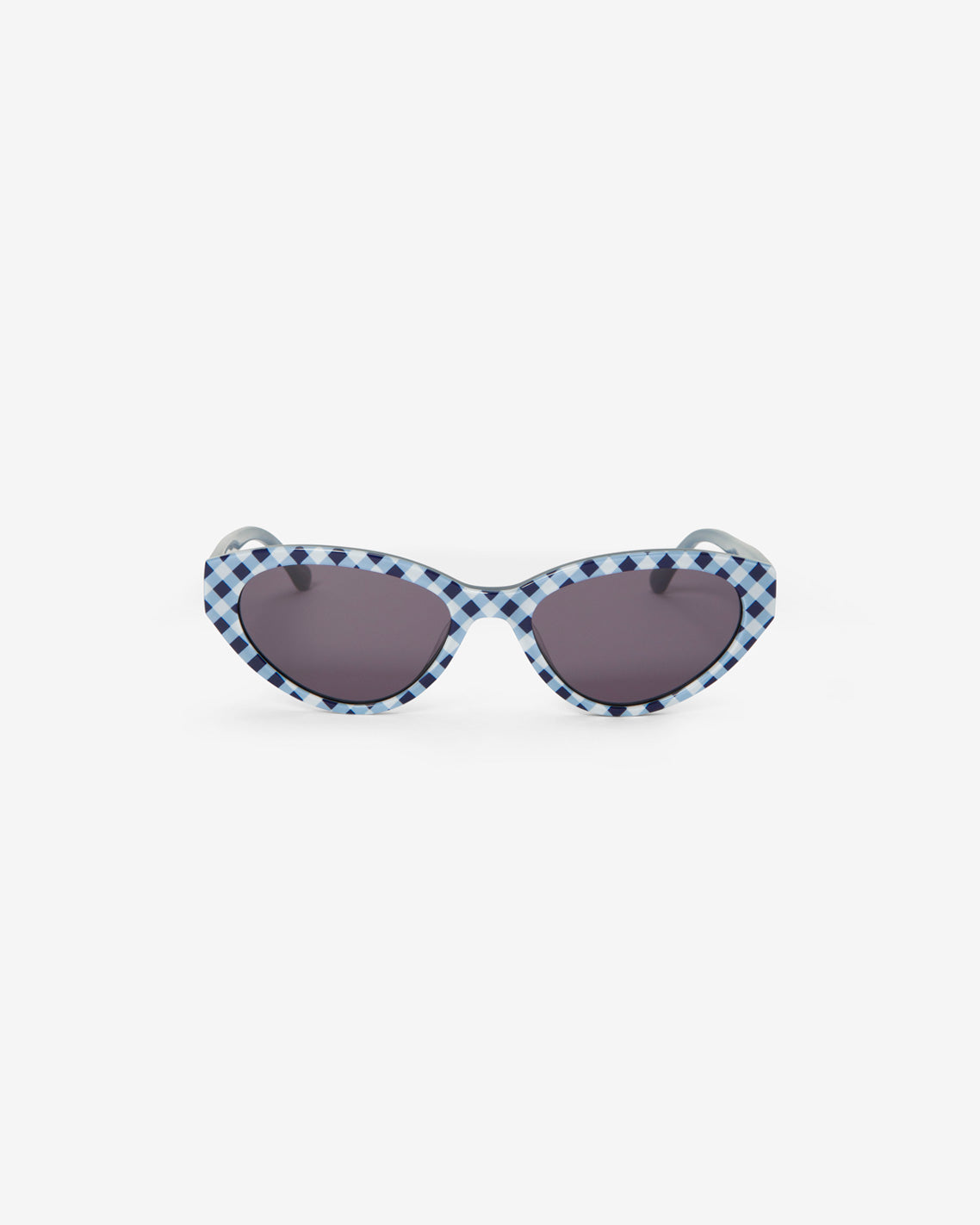 Sunglasses in Navy Gingham