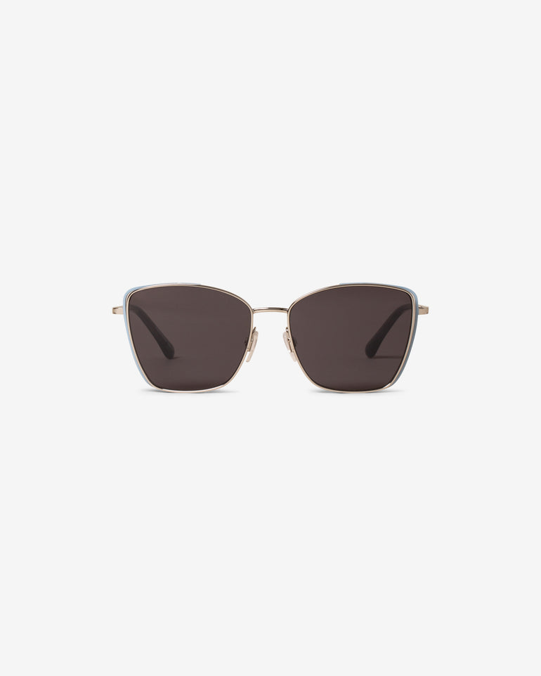 Sunglasses in Blue Silver