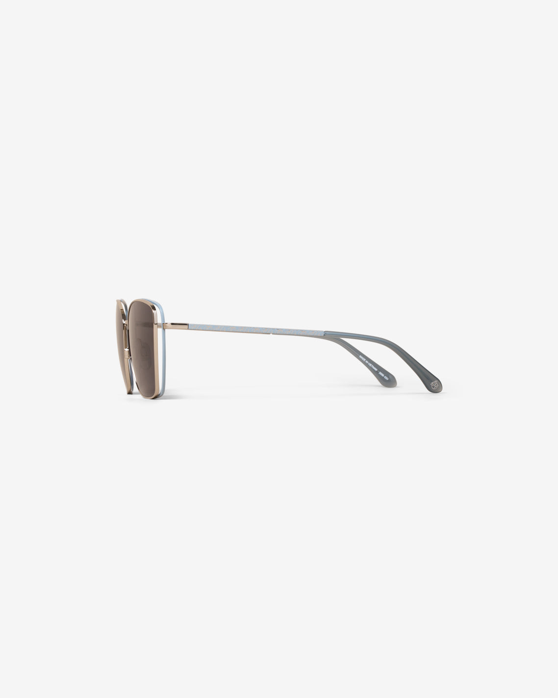 Sunglasses in Blue Silver