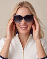 Sunglasses in Navy Gradient
