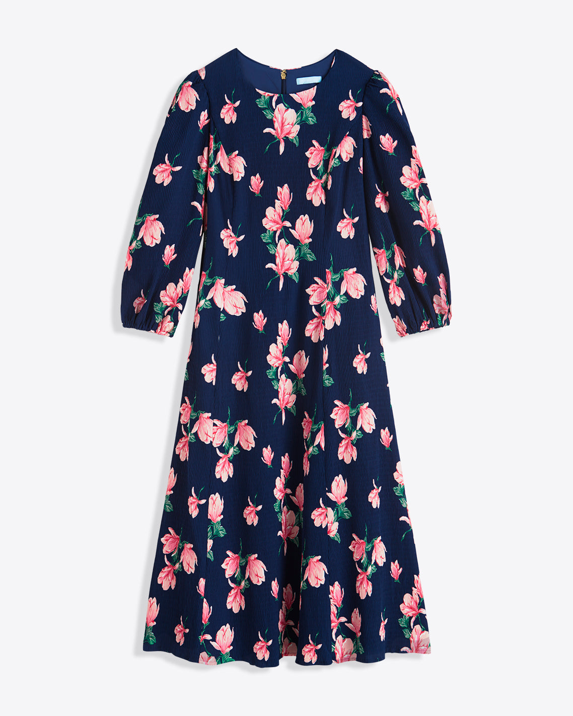 Matilda Crewneck Midi Dress in Magnolia Buds – Draper James
