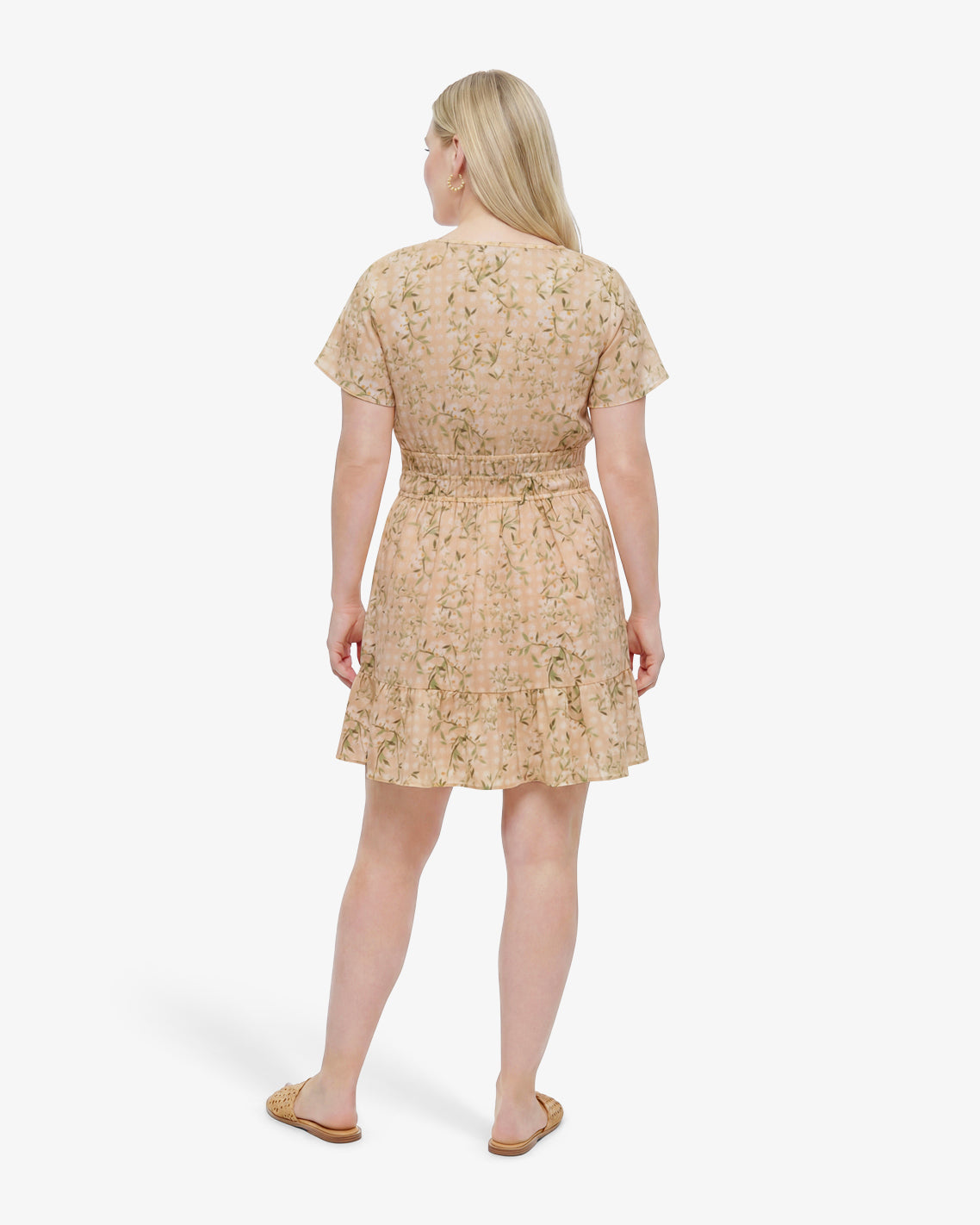 mini spring dress Wilson Mini Dress in Floral Rattan | Color - Floral Rattan / 3X