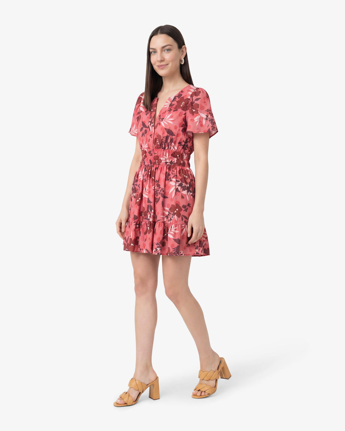 Wilson Mini Dress in Spring Floral