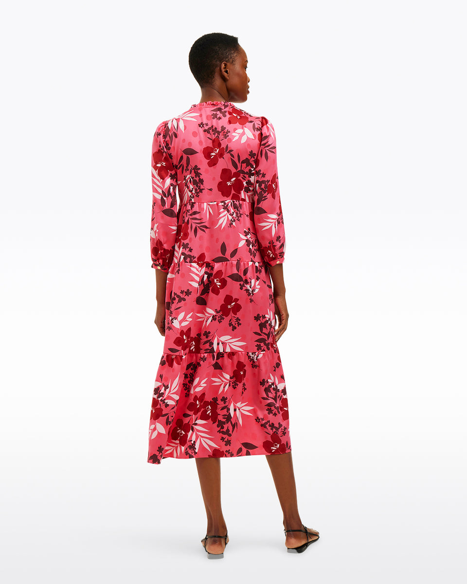 Katie Midi Dress in Spring Floral – Draper James