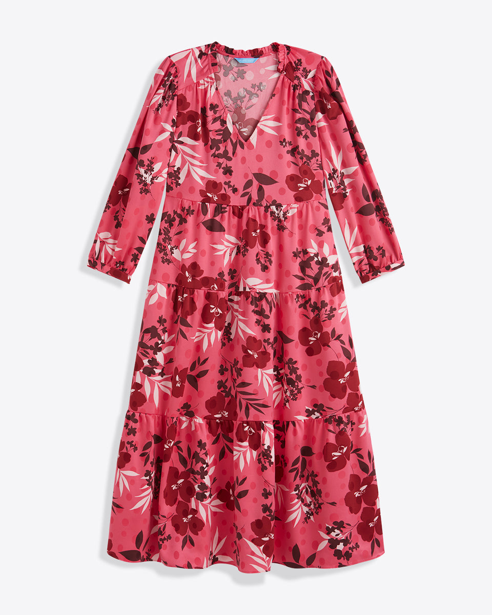 Katie Midi Dress in Spring Floral – Draper James