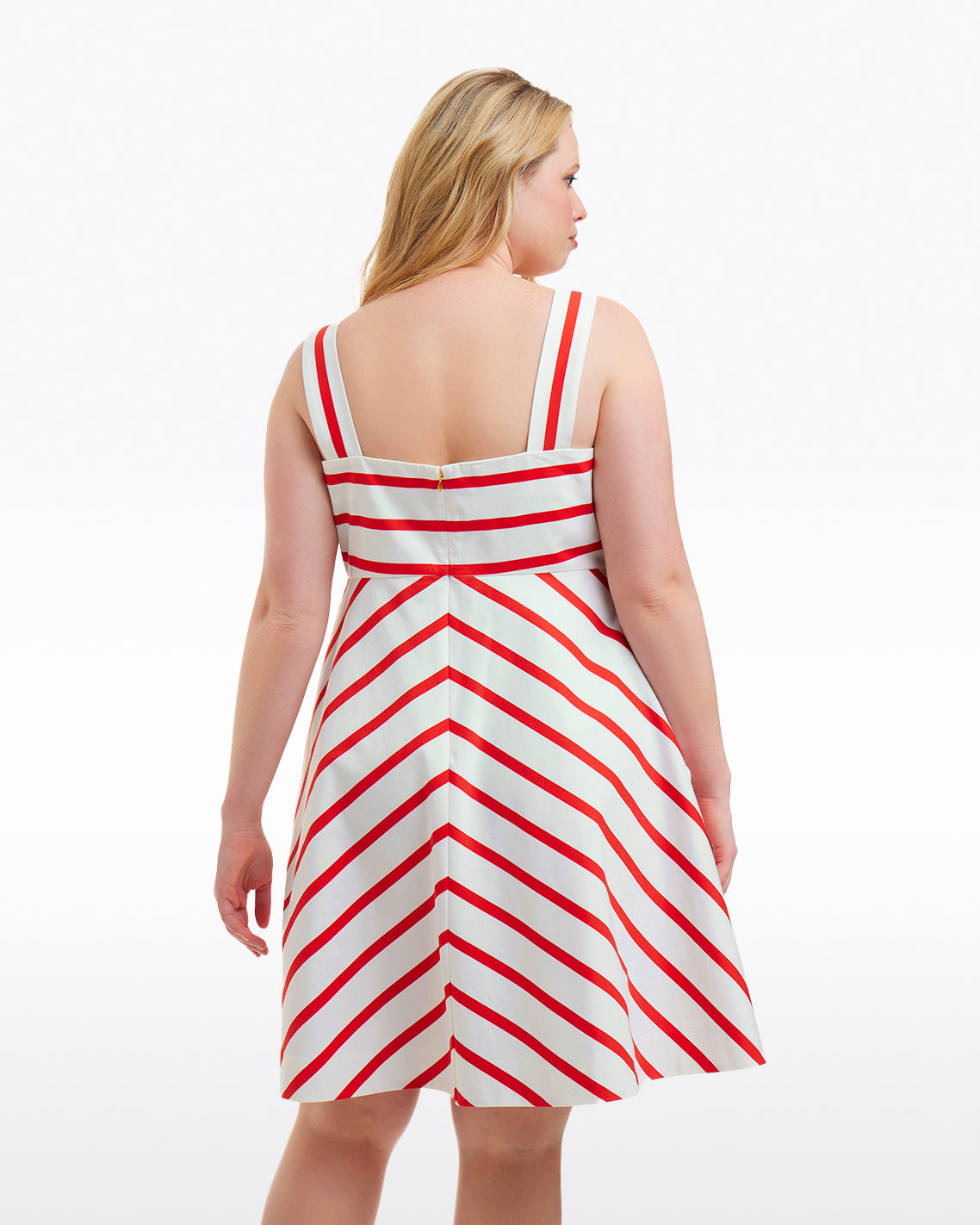 Zoe Love Circle Dress in Red Wentworth Stripe | Color - Wentworth Stripe / 24X