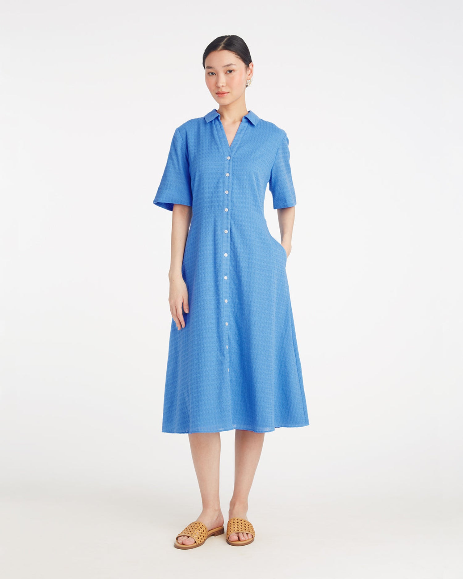 Draper James Annika Midi Shirtdress Draper James Annika Midi Shirtdress