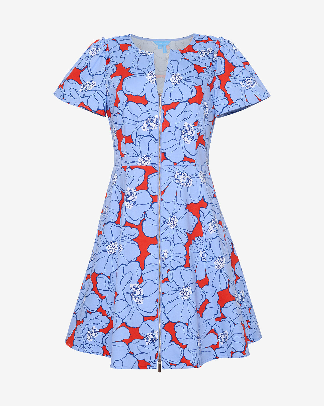 Mae Love Circle Mini Dress in Floating Floral