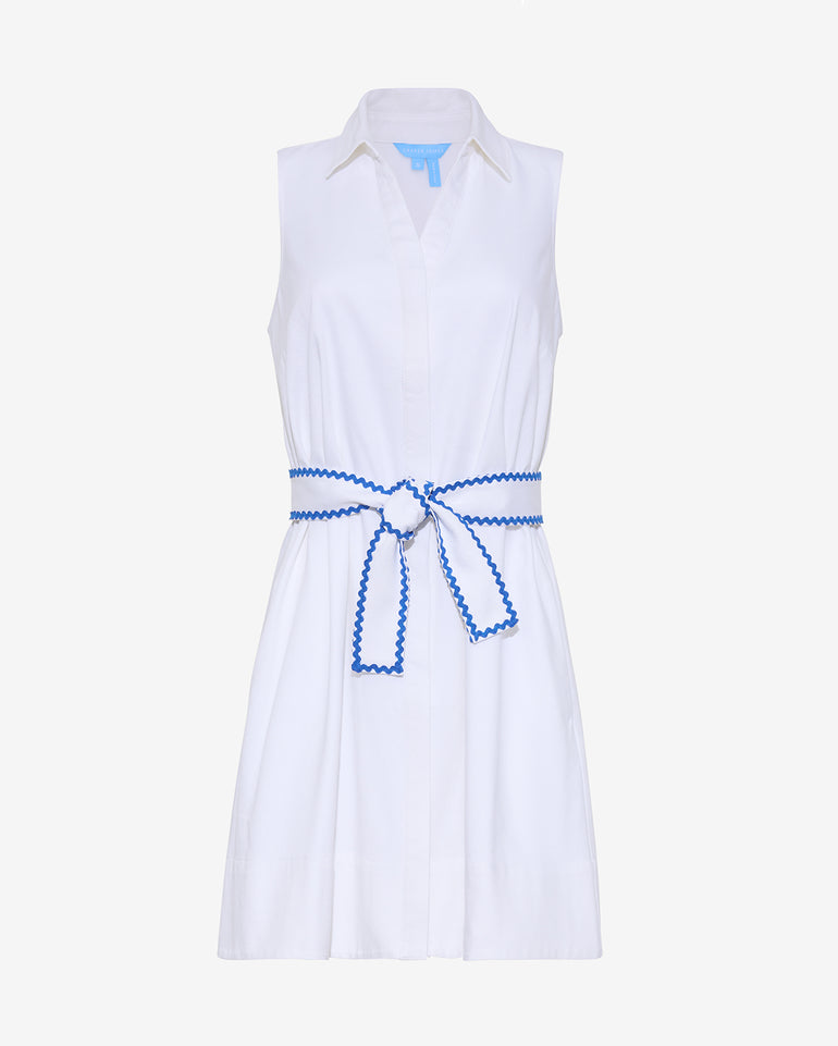 Gracie Mini Dress in Ric Rac
