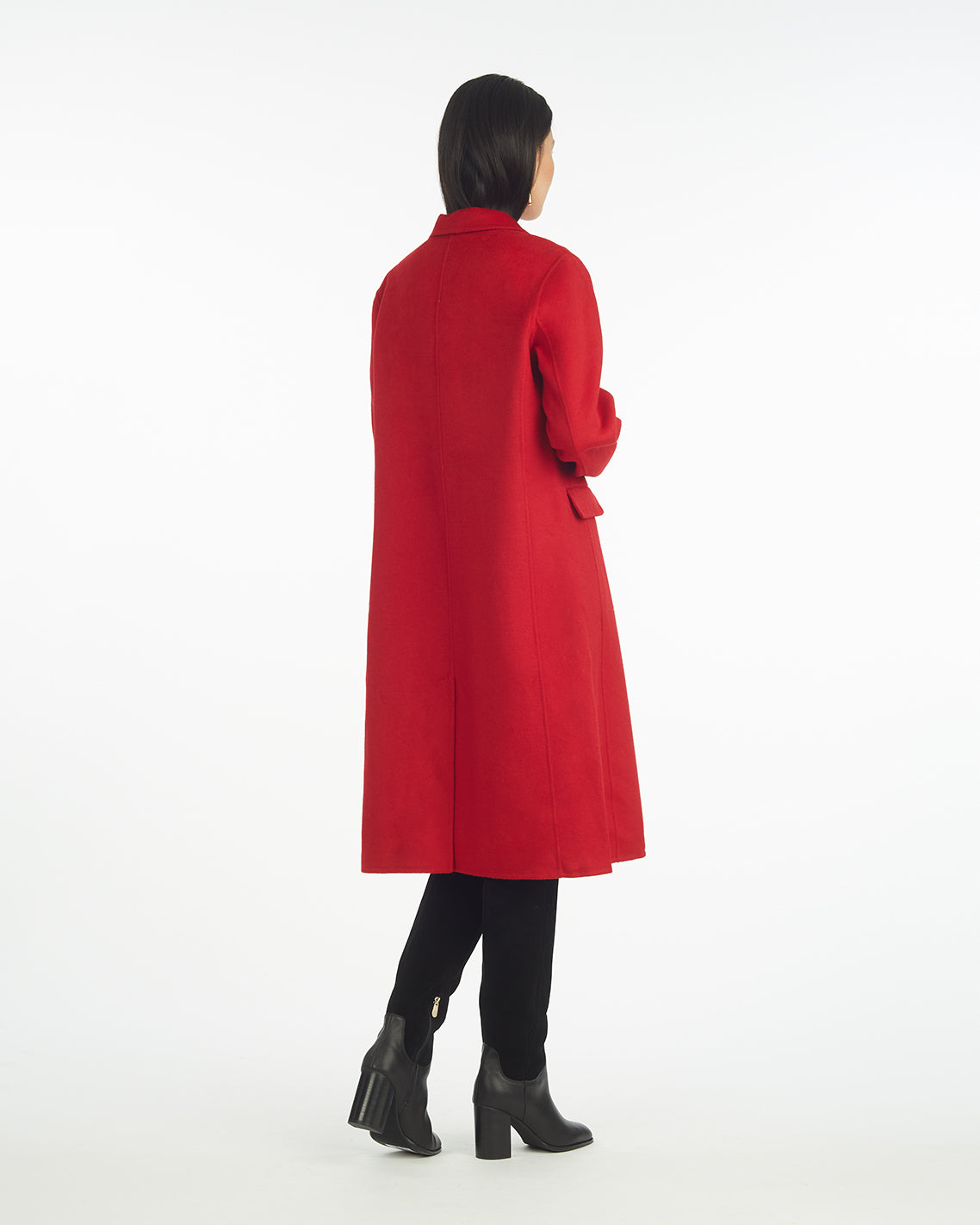 Woods Coat in Red
