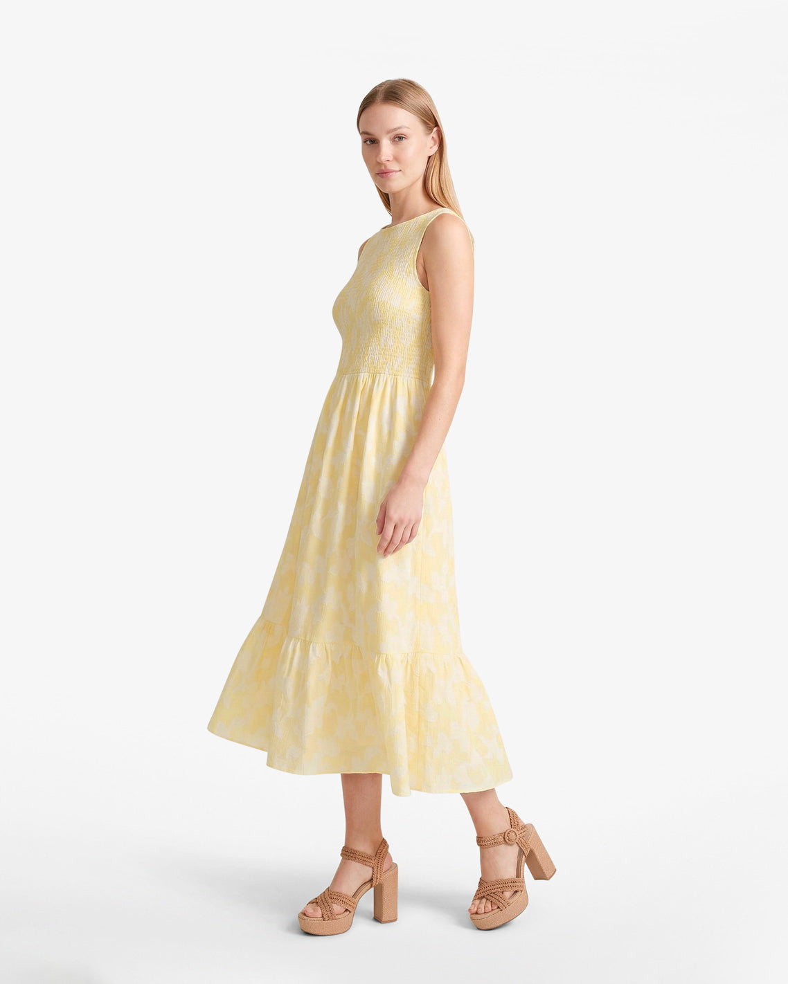 Wren Dress in Fil Coupe