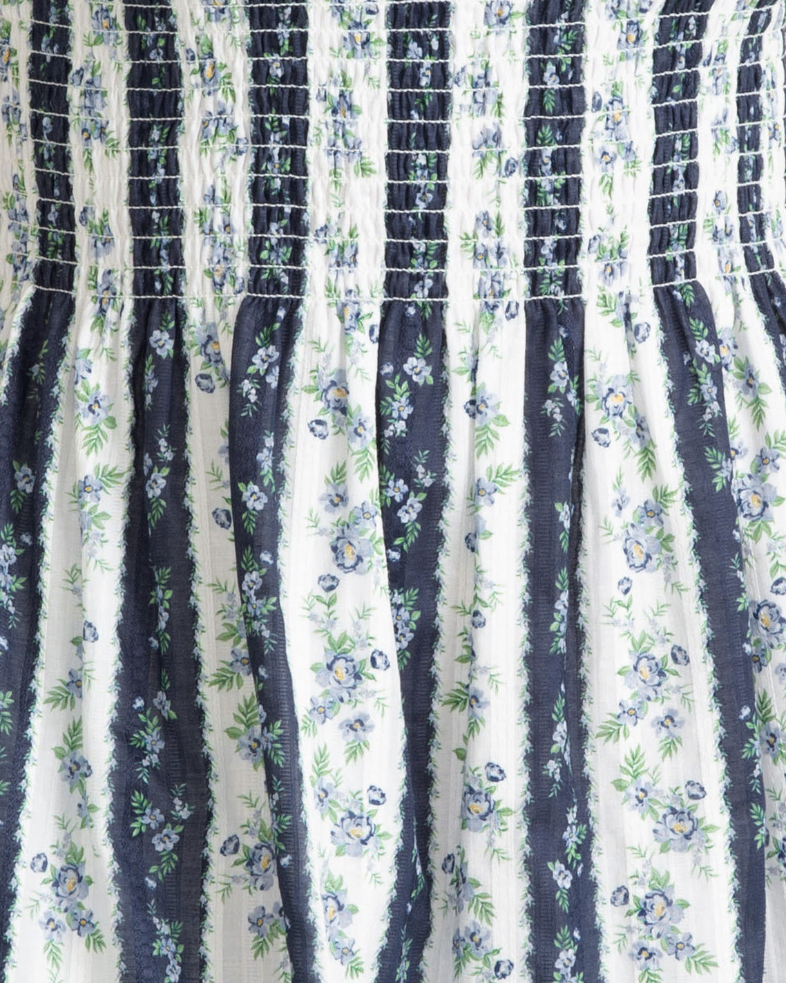 Wren Dress in Floral Stripe