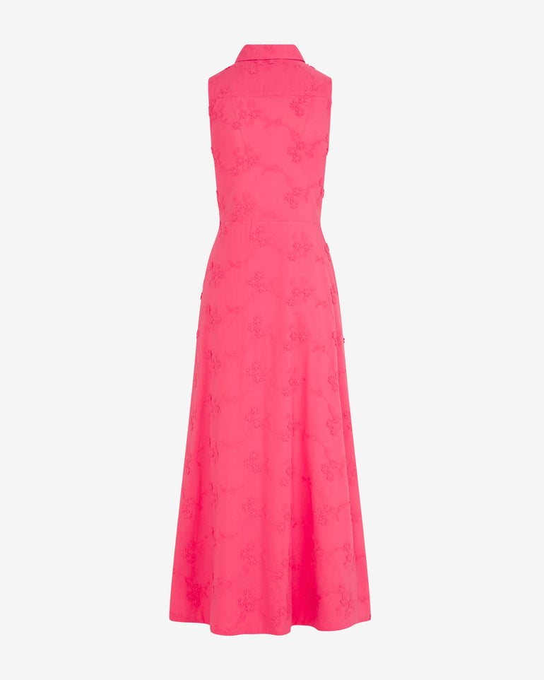 Evangeline Dress in Dimensional Flower
