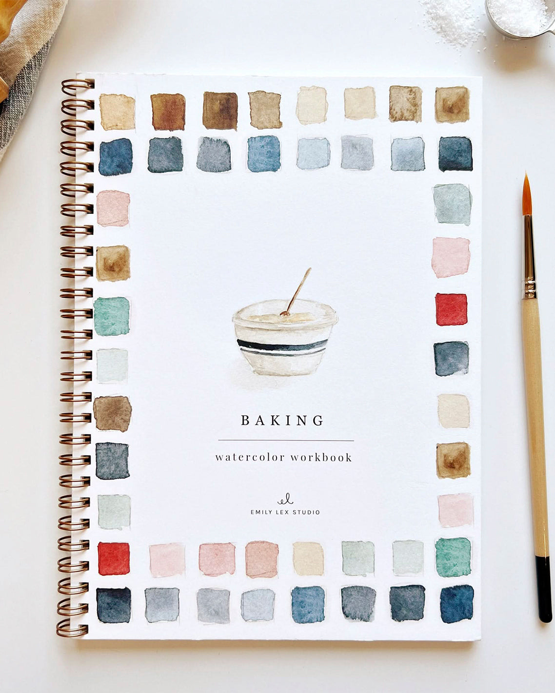 Baking Watercolor Workbook