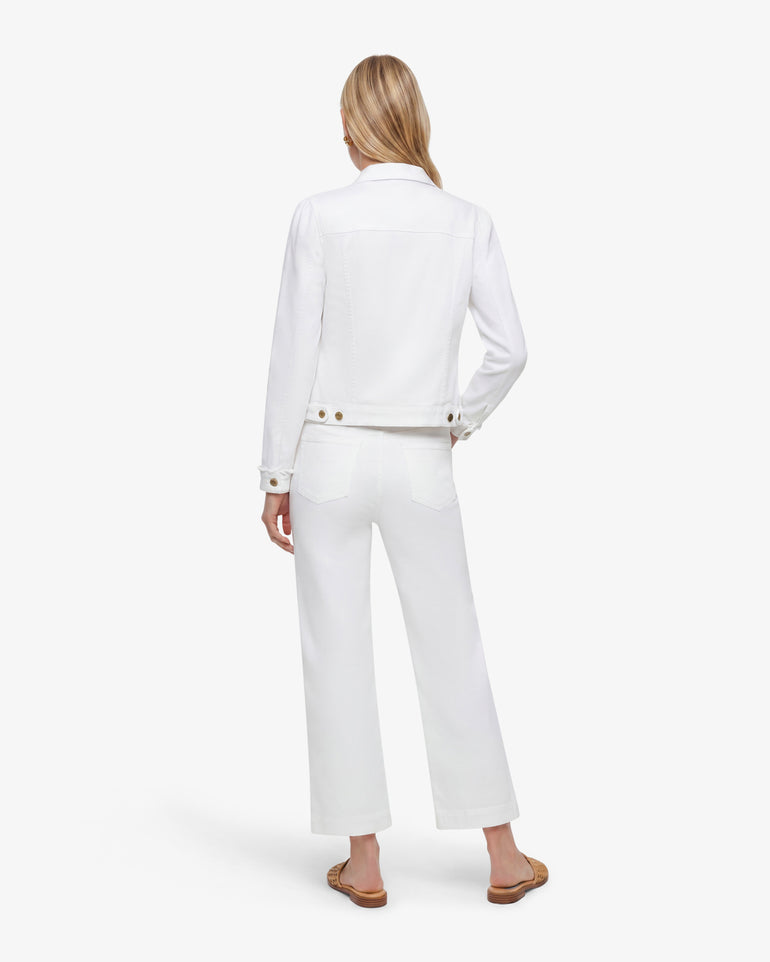 White Denim Jacket