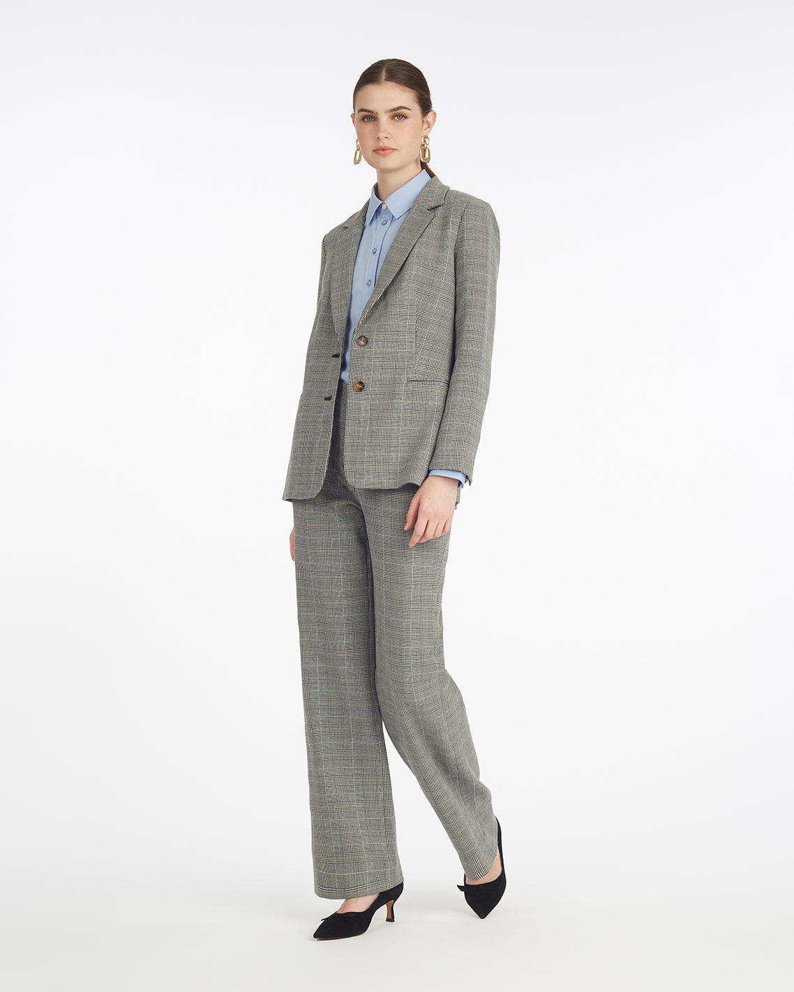 Blazer in Glen Plaid