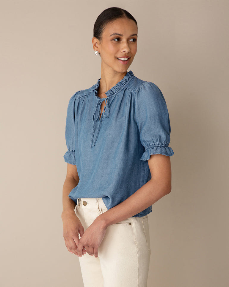 Top in Medium Wash