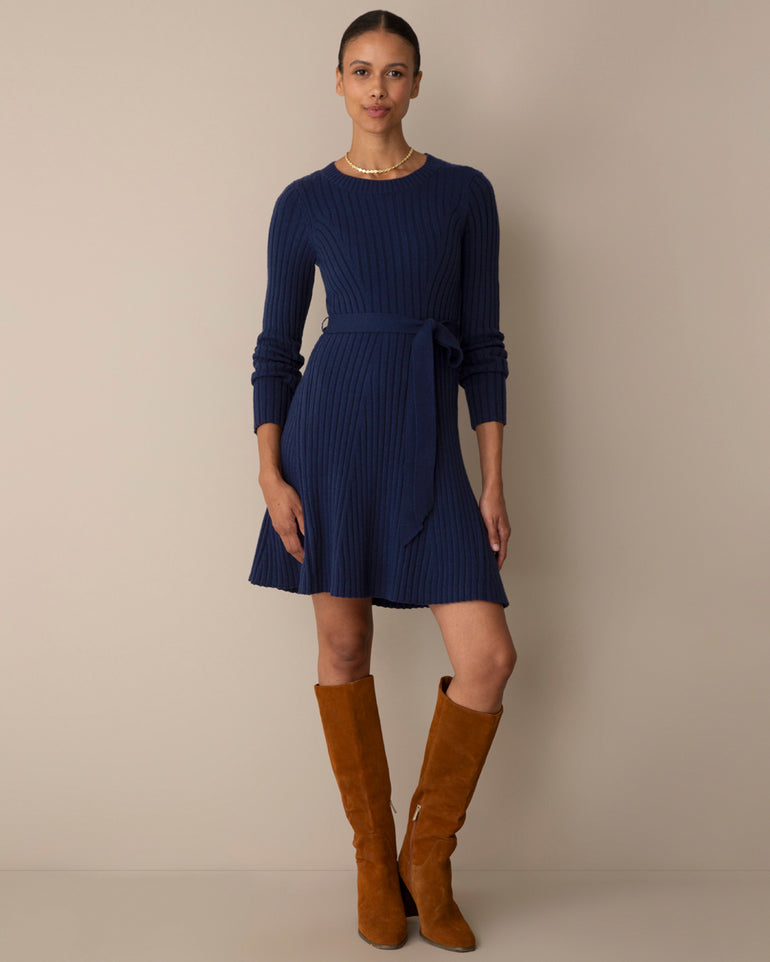 Camden Dress in Navy