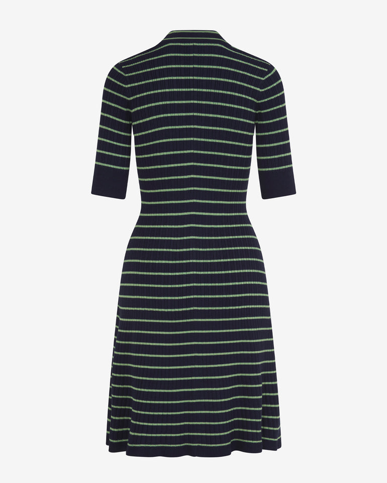 Judy Striped Knit Dress