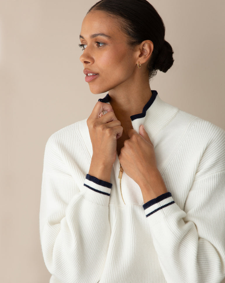Quarterzip Sweater