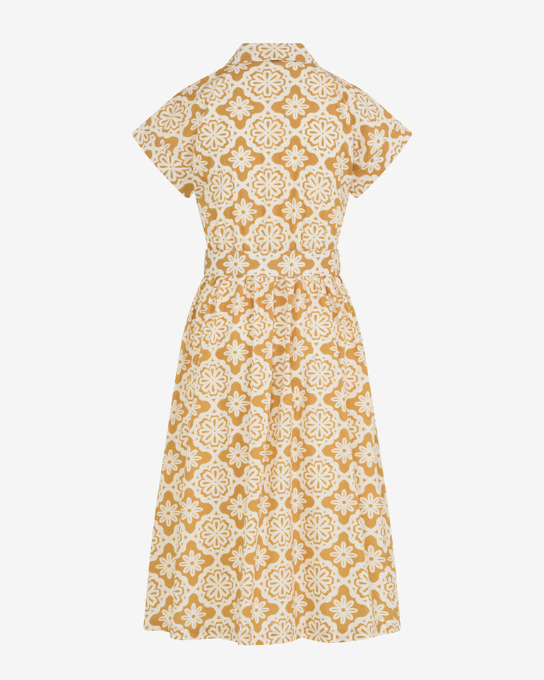 Skylar Belted Shirt Dress