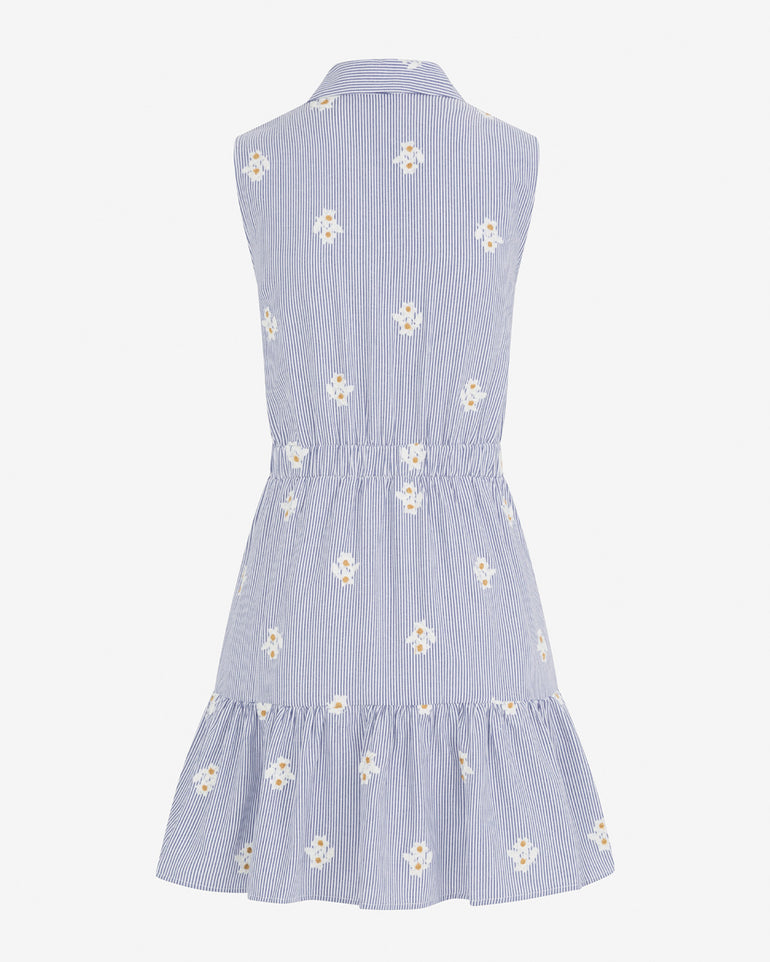 Laken Tie Waist Stripe Dress