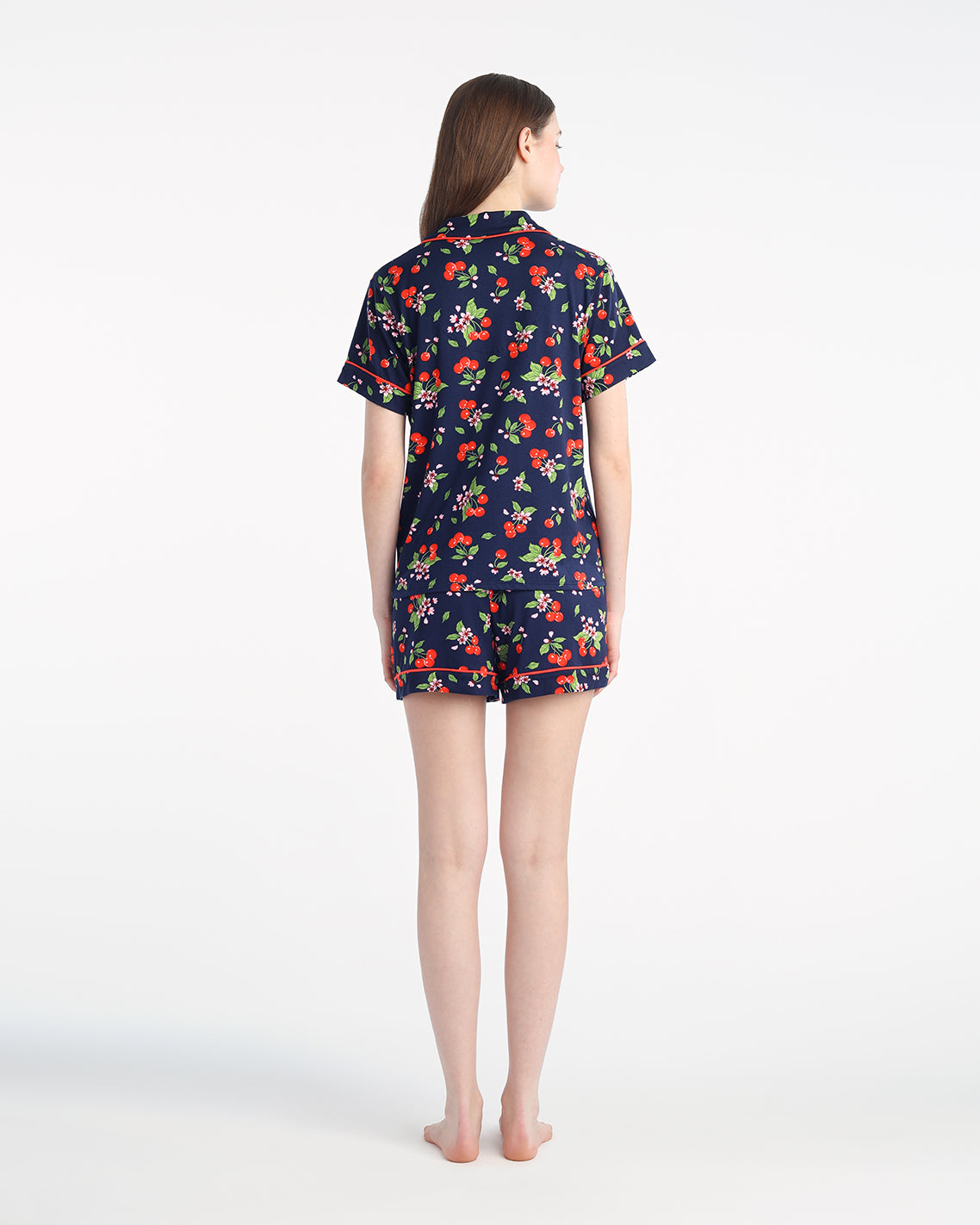 Sara Pajama Set in Cherry Blossom