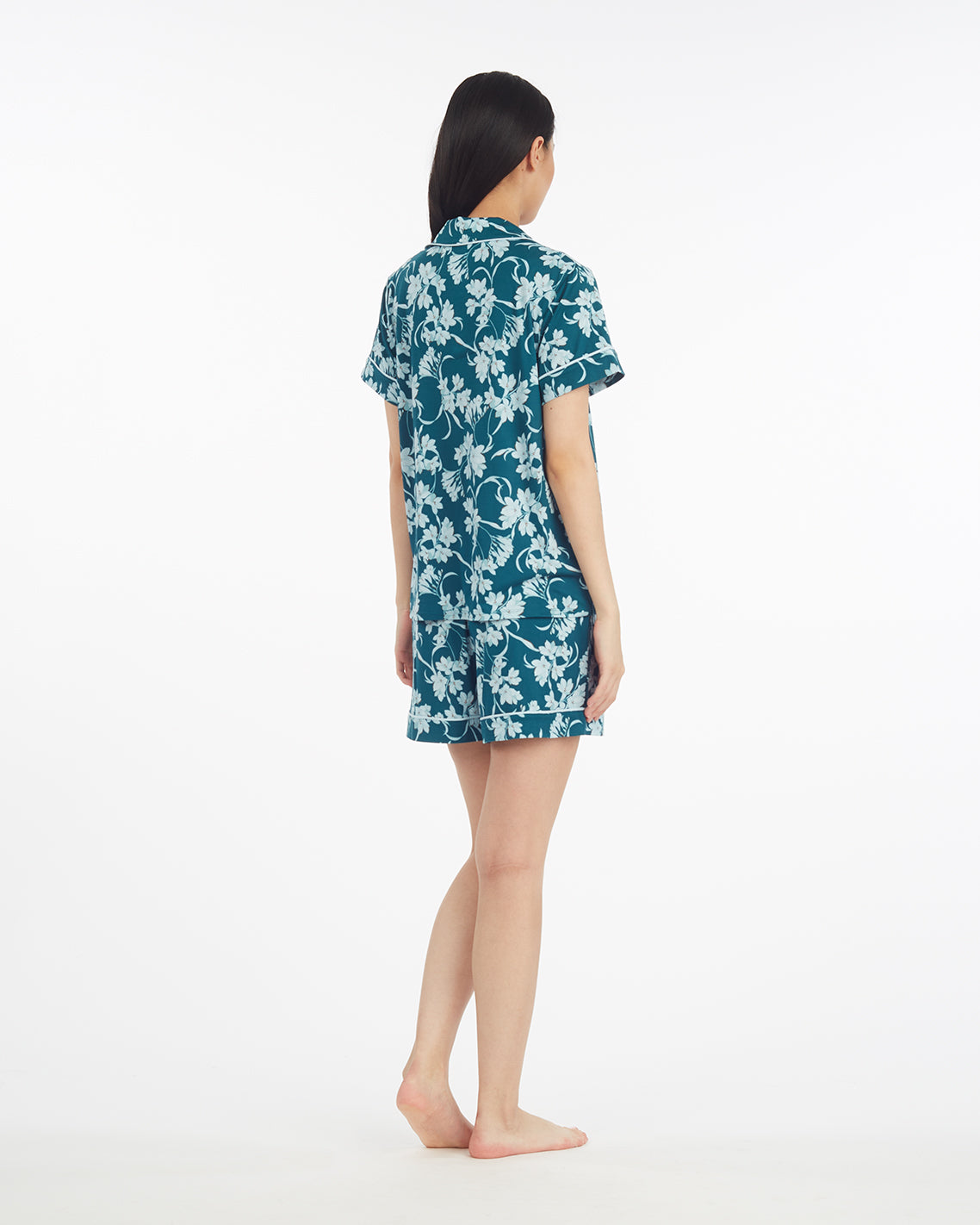 Sara Pajama Set in Wild Grove