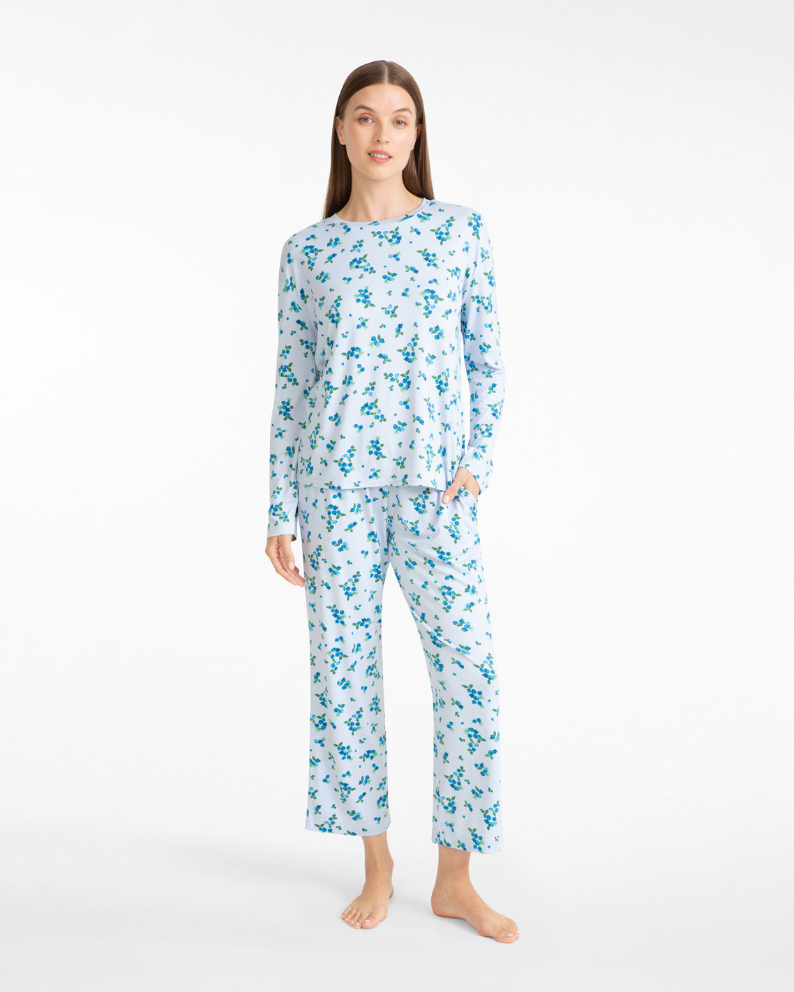 Amelia Pajama Set in Berries