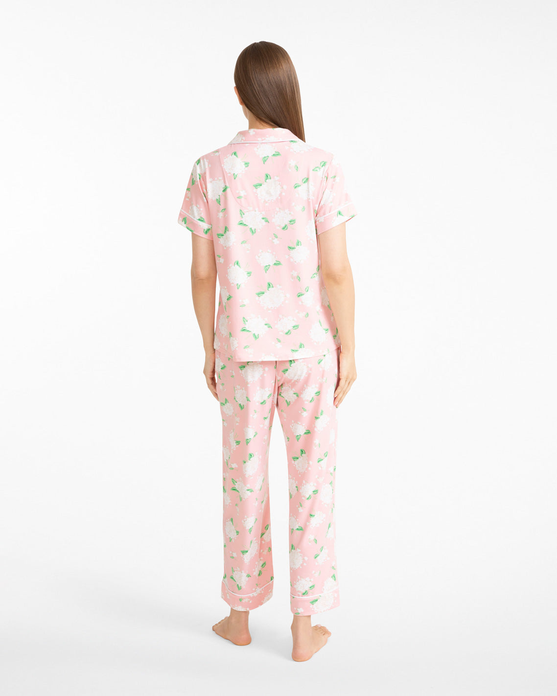 Linda Pajama Set in Hydrangeas