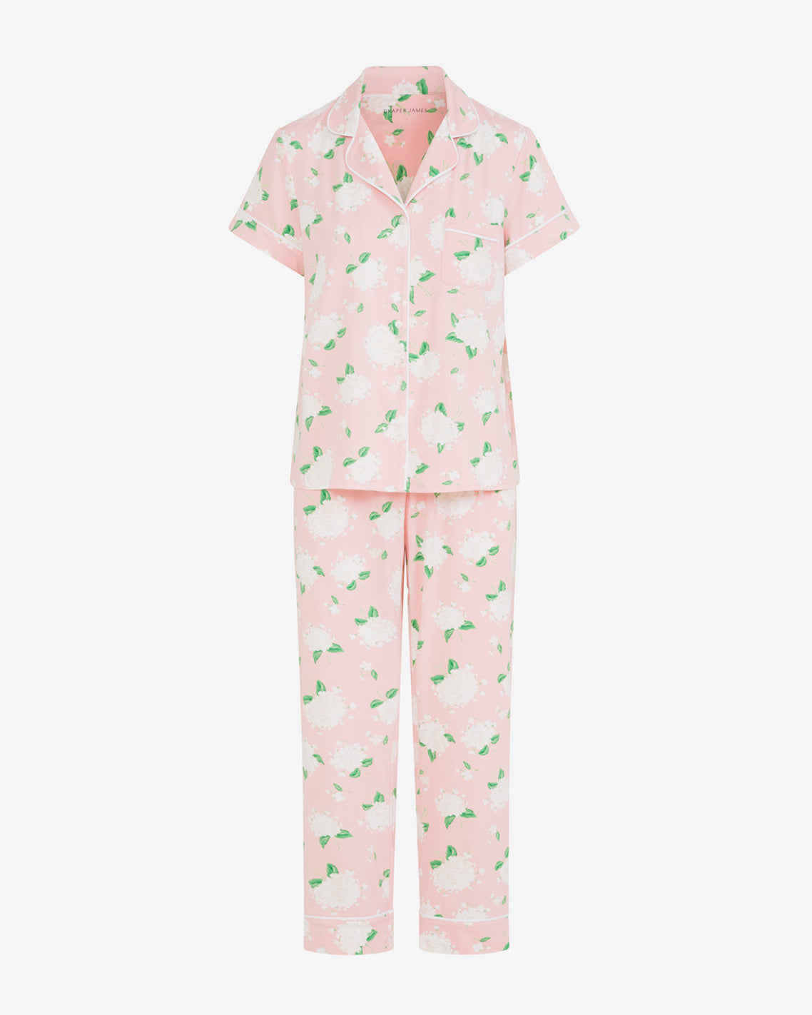Linda Pajama Set in Hydrangeas