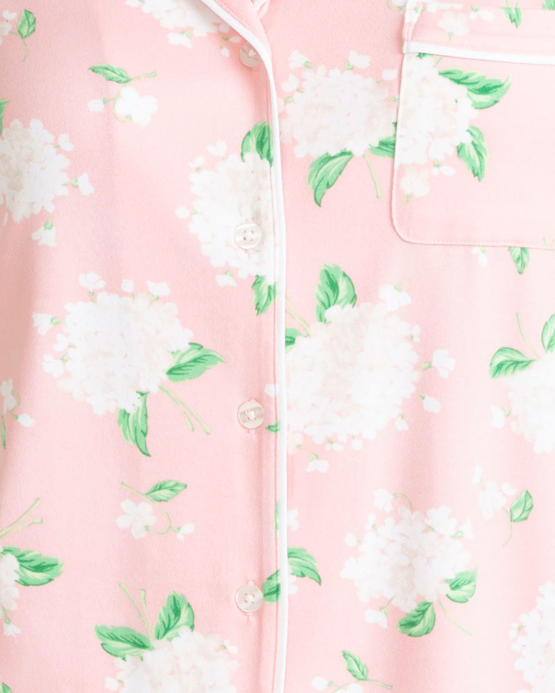 Sara Pajama Set in Hydrangeas