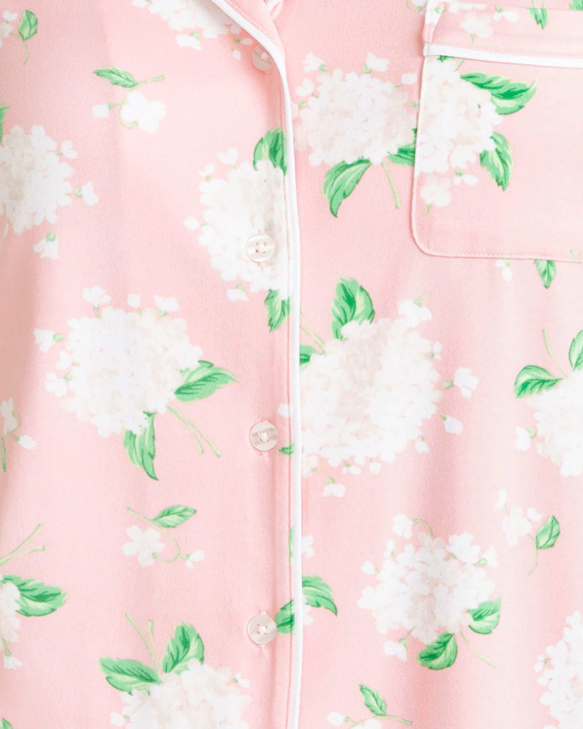 Sara Pajama Set in Hydrangeas