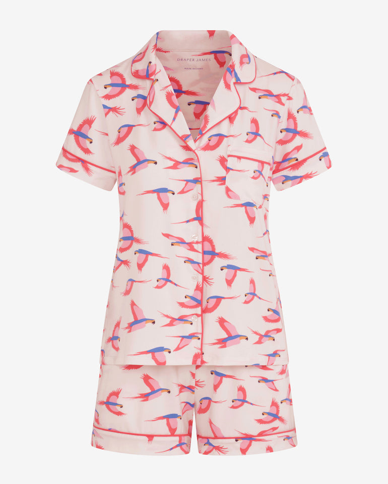 Sara Pajama in Pink Parrot