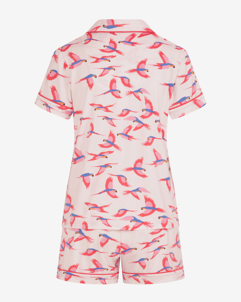 Sara Pajama in Pink Parrot