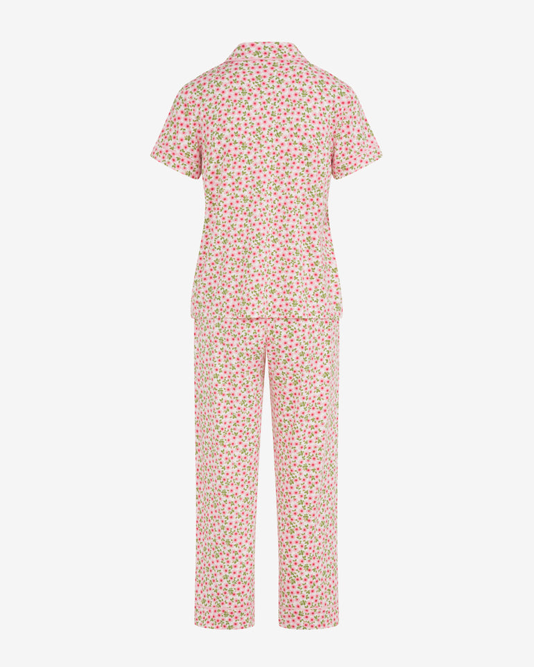 Short Sleeve Linda in Wild Rose