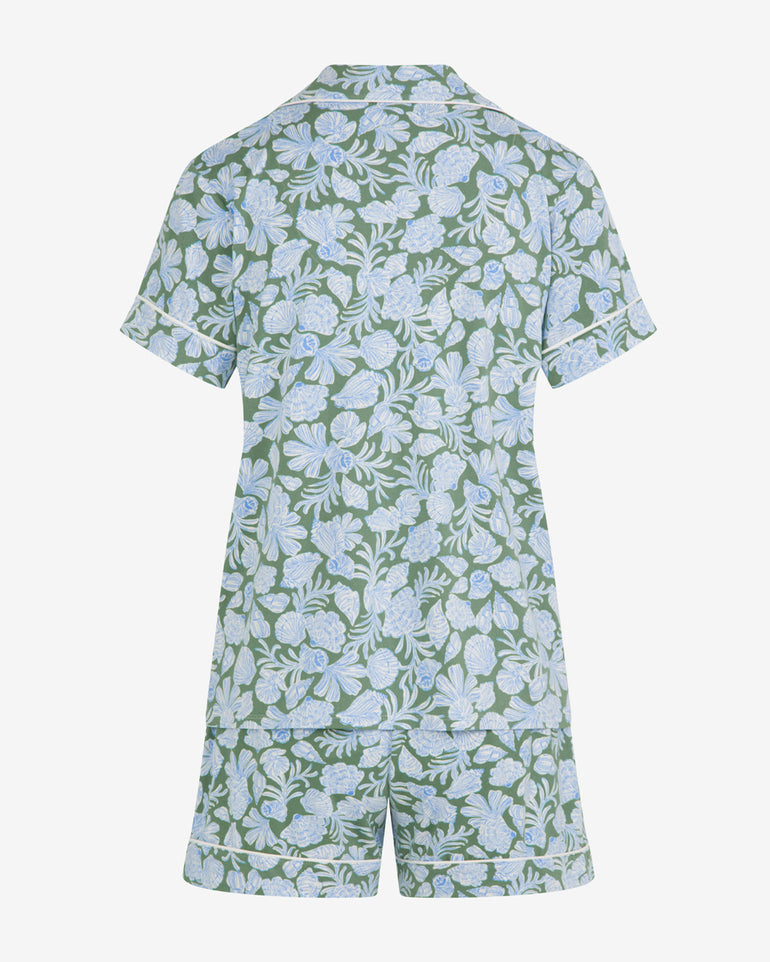 Sara Pajama in Shell Fan