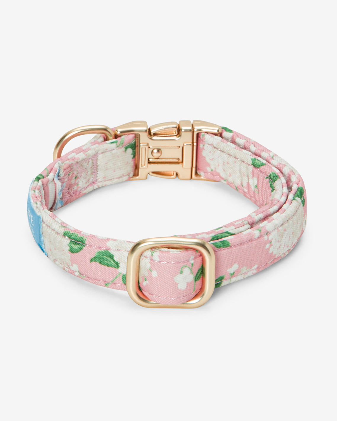 Pink Hydrangea Print Collar
