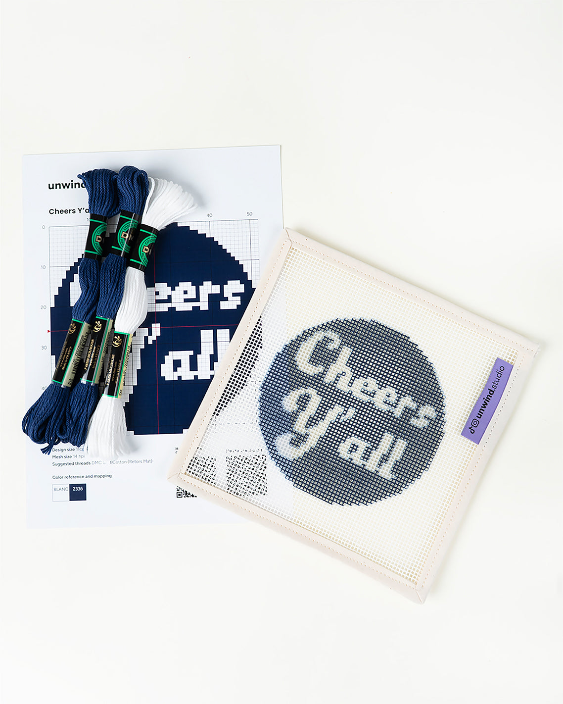 Cheers Needlepoint Kit