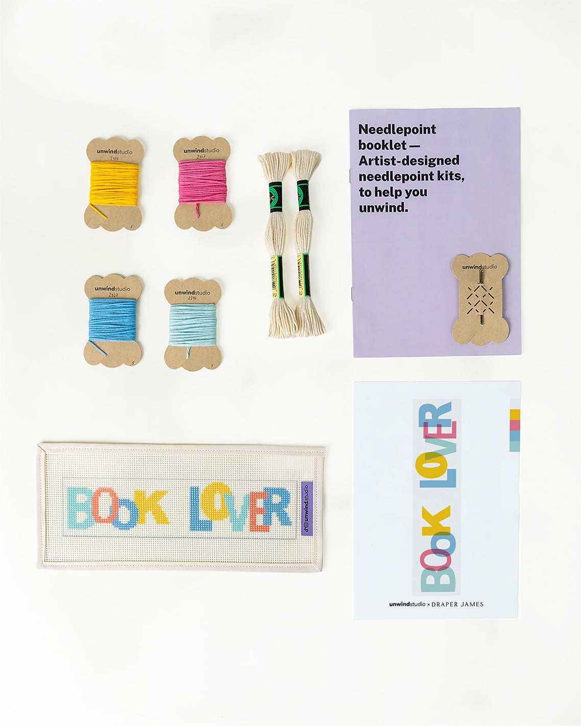 Book Lovers Needlepoint Kit