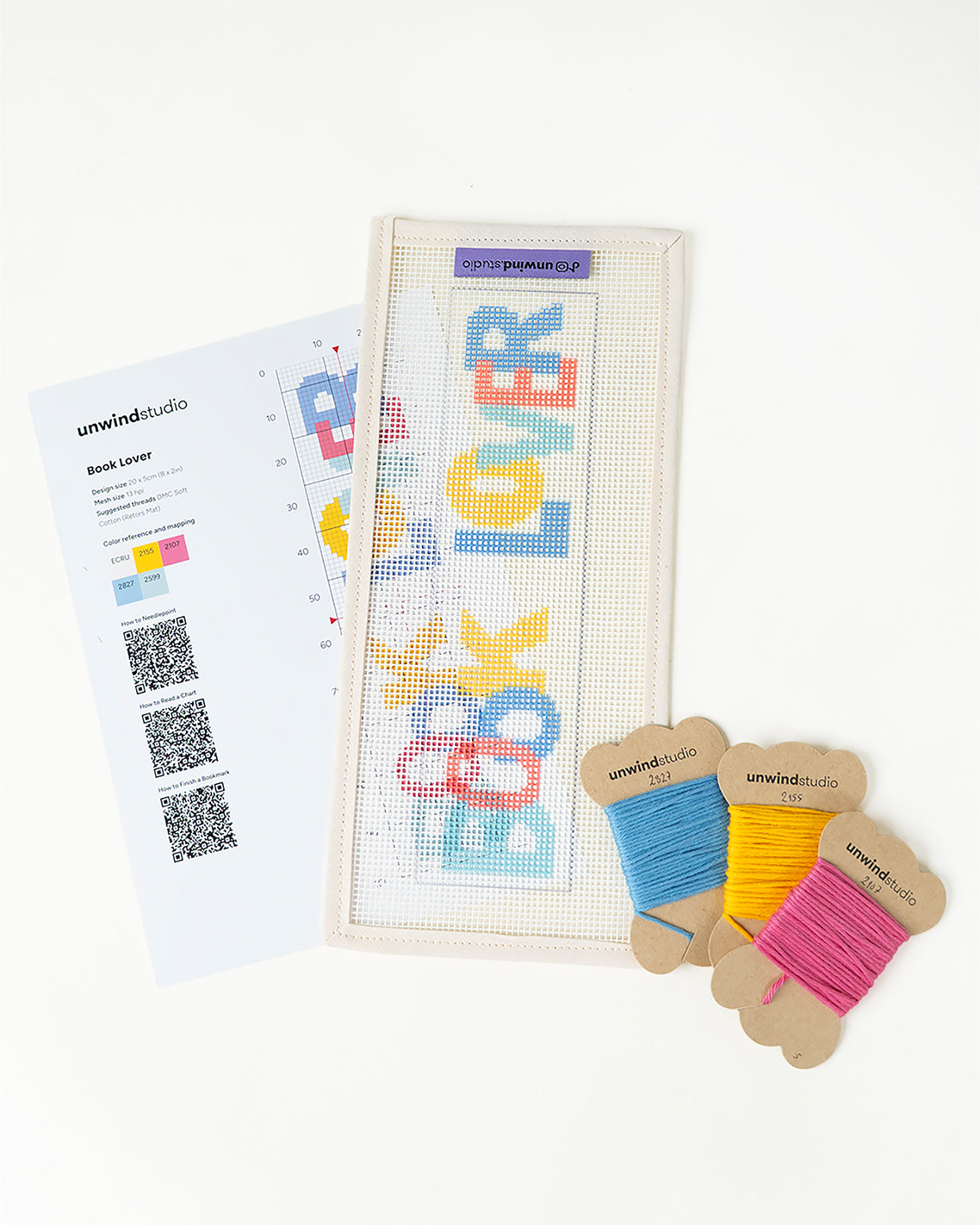 Book Lovers Needlepoint Kit