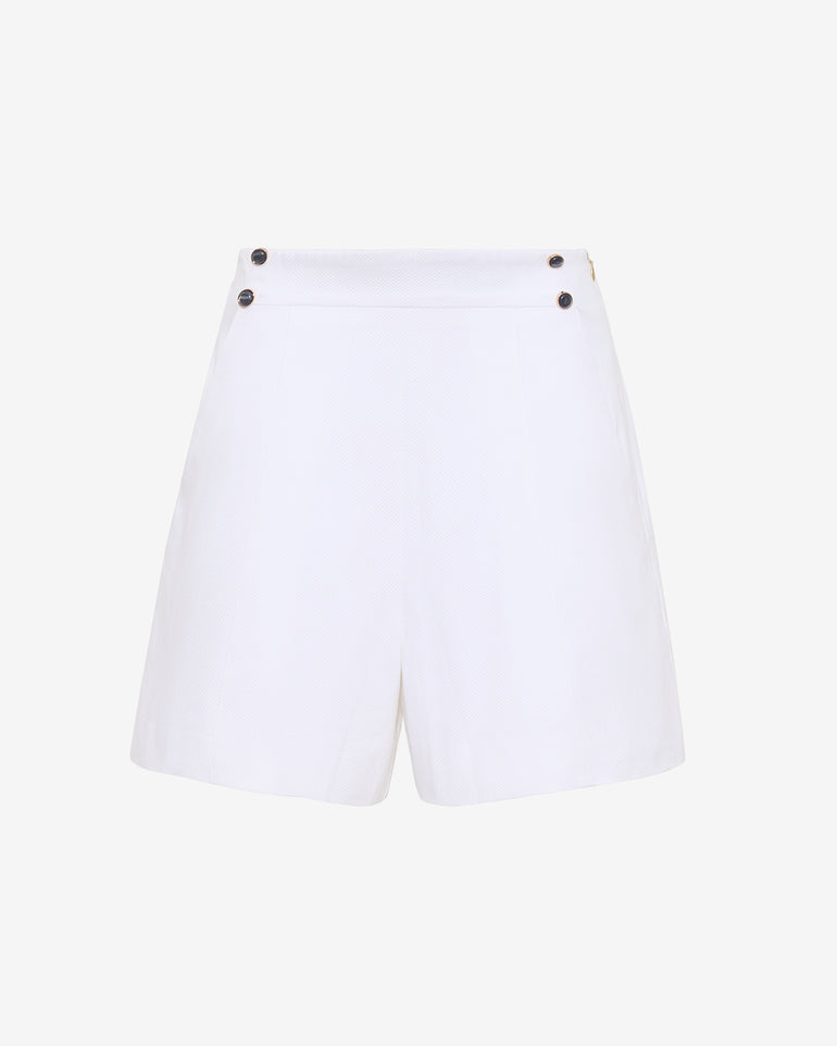 Tailored Shorts in Pique
