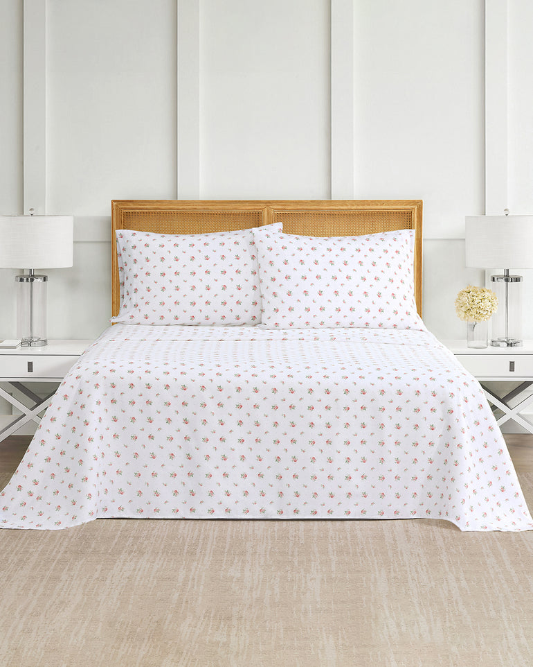 Ceraphina Floral Pink Sheet Set
