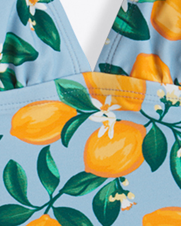 Lemon Blossom Triangle Tankini