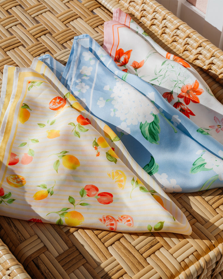 Scarf in Orange Blossom