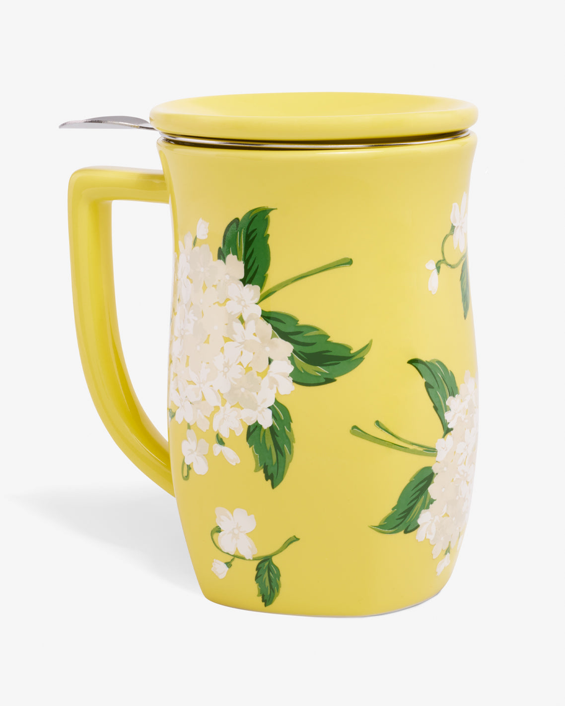 Hydrangea Fiore Steeping Cup with Infuser