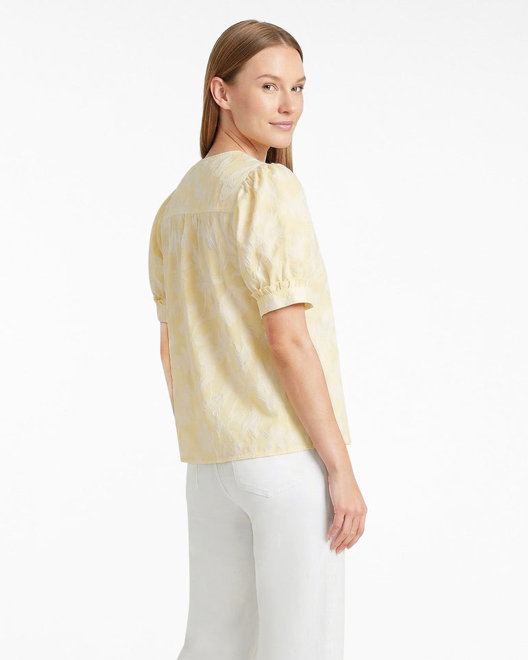 Striped Fil Coupe Heidi Top