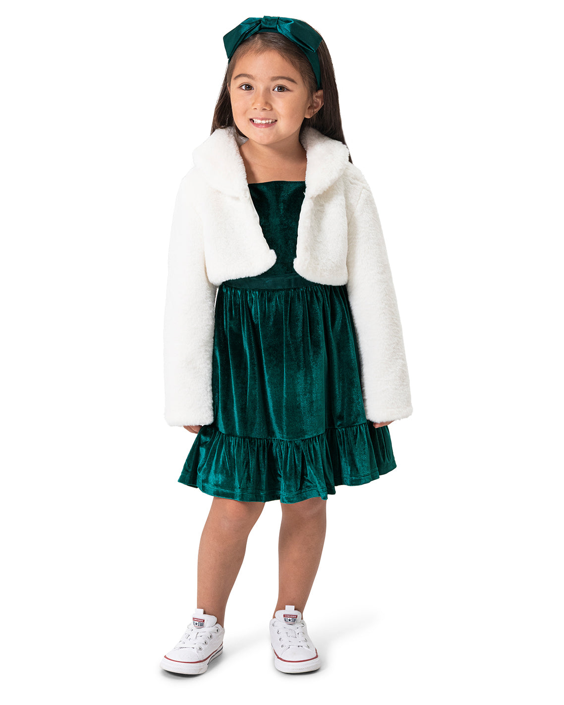 Girls Jacket and Dress Set